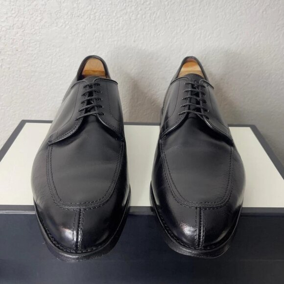 Allen Edmonds La Salle 4308 Black Leather Split Toe Oxford Dress Men's 9.5 3E - Picture 1 of 12
